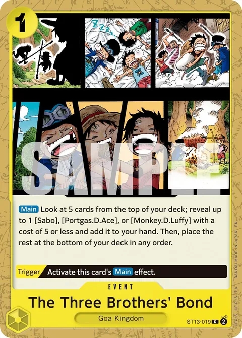 The Three Brothers' Bond (ST13-019)