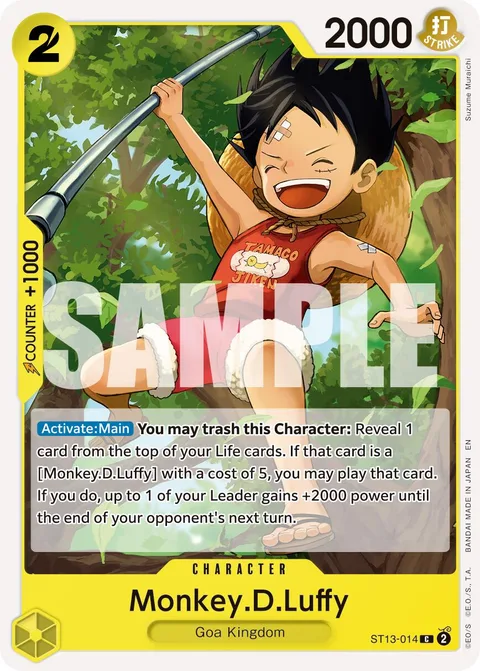 Monkey.D.Luffy (ST13-014)