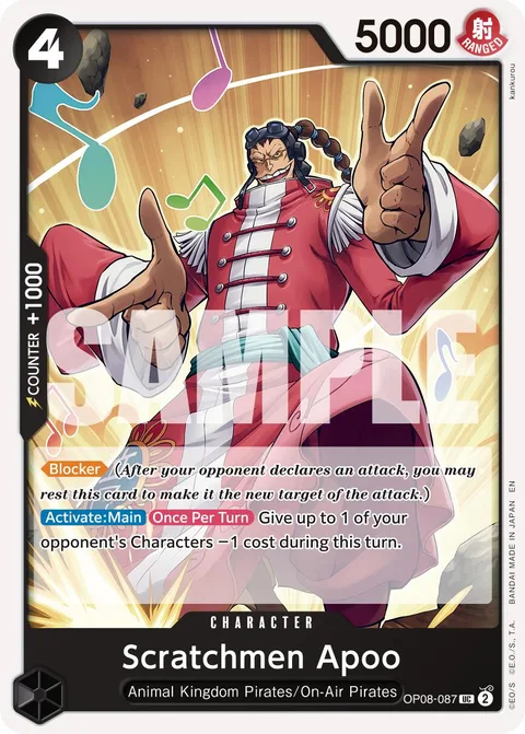 Scratchmen Apoo (OP08-087)
