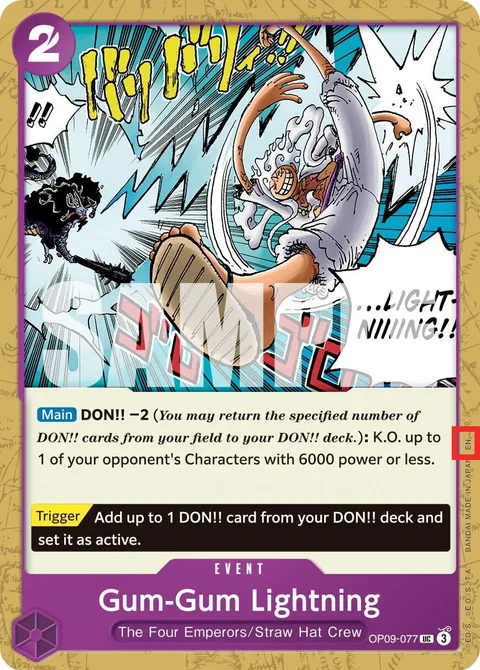 Gum-Gum Lightning (OP09-077)