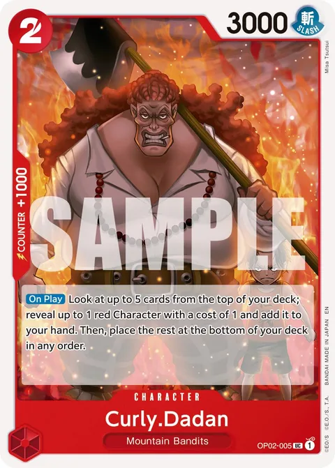 Curly.Dadan (OP02-005)