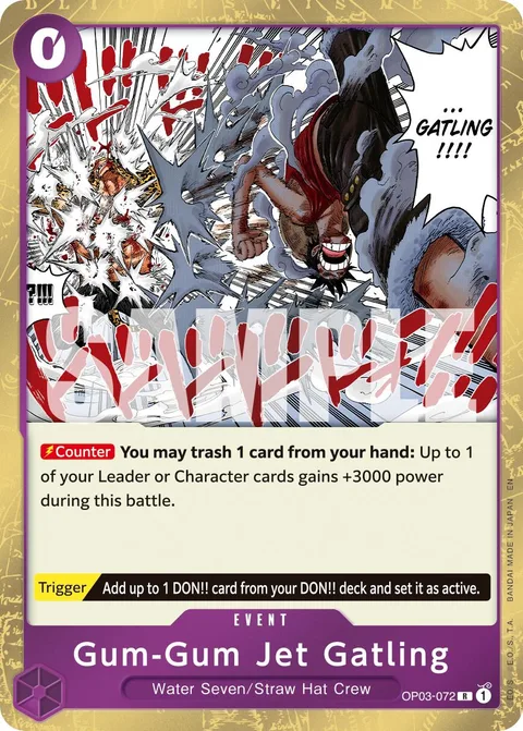 Gum-Gum Jet Gatling (OP03-072)