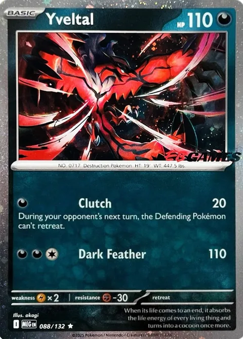Yveltal [Clutch | Dark Feather]