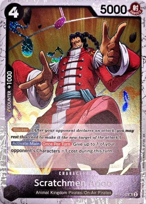 Scratchmen Apoo (OP08-087)