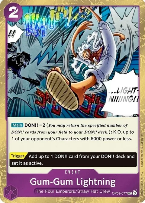 Gum-Gum Lightning (OP09-077)