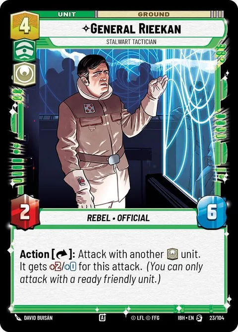 General Rieekan, Stalwart Tactician