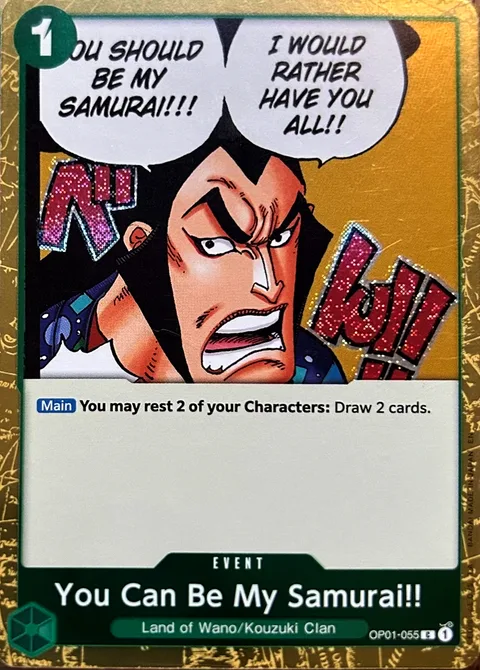 You Can Be My Samurai!! (OP01-055)