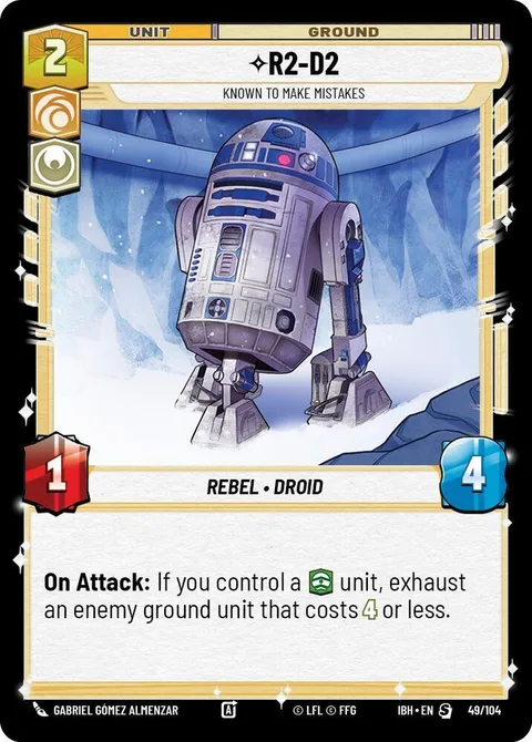 R2-D2, Known to Make Mistakes