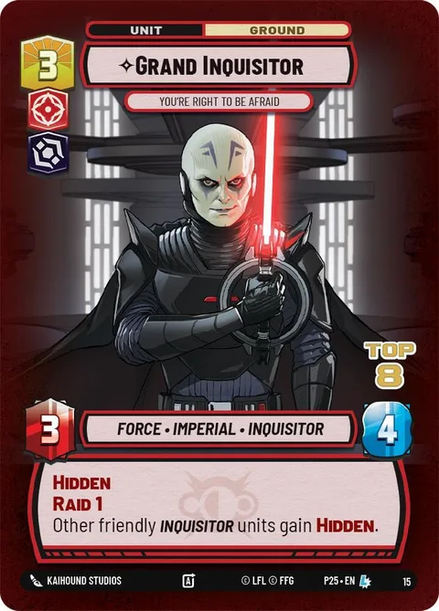 Grand Inquisitor, You're Right to Be Afraid