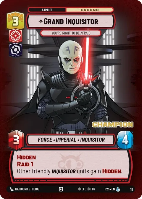 Grand Inquisitor, You're Right to Be Afraid