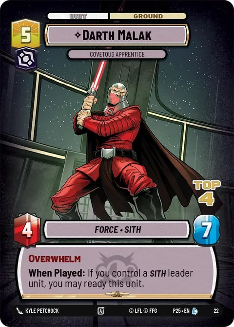 Darth Malak, Covetous Apprentice