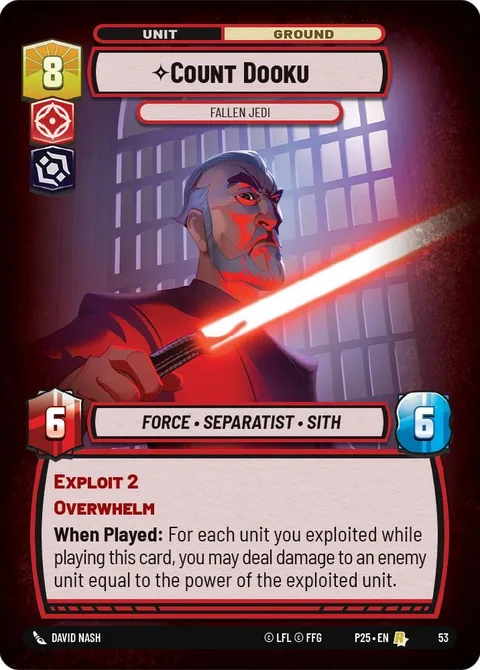 Count Dooku, Fallen Jedi