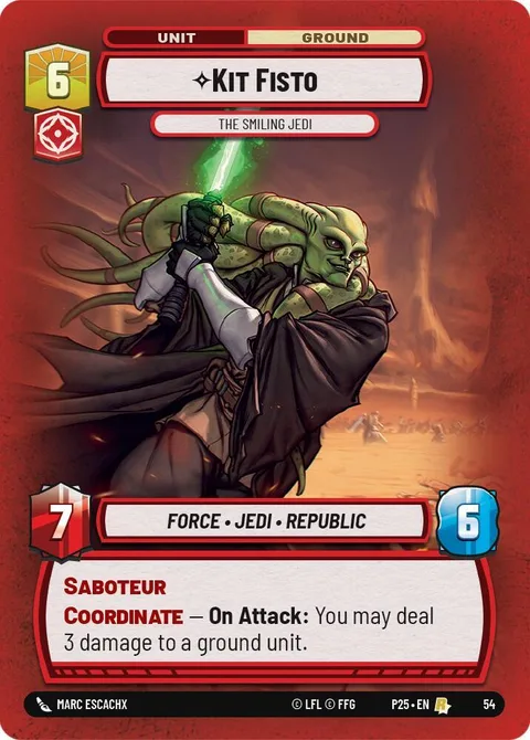 Kit Fisto, The Smiling Jedi