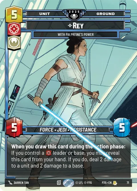 Rey, With Palpatine's Power