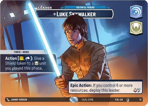 Luke Skywalker, Faithful Friend