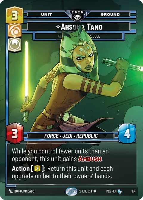 Ahsoka Tano, Always Ready For Trouble