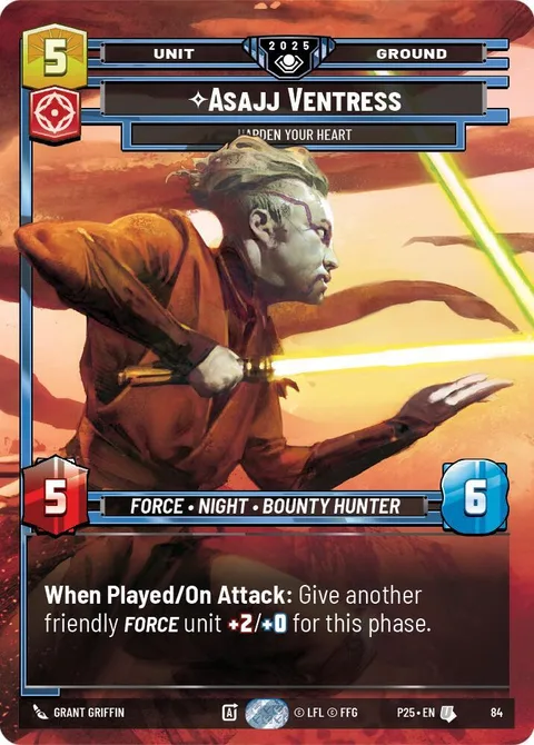 Asajj Ventress, Harden Your Heart