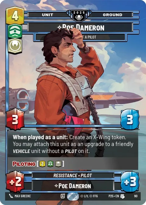 Poe Dameron, One Hell of a Pilot