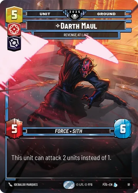 Darth Maul, Revenge At Last