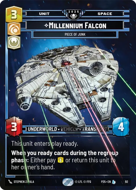 Millennium Falcon, Piece of Junk