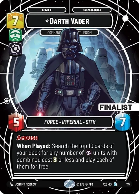 Darth Vader, Commanding the First Legion