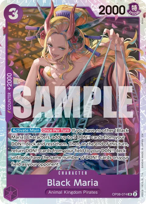 Black Maria (OP08-074)