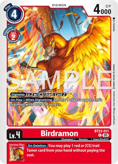 Birdramon (BT23-011)
