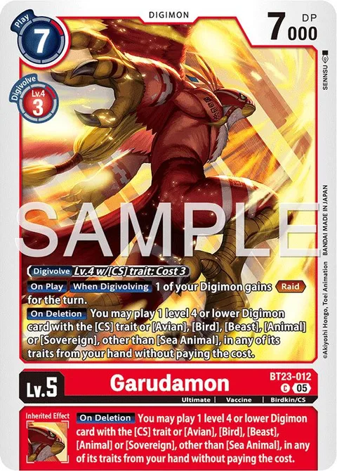Garudamon (BT23-012)