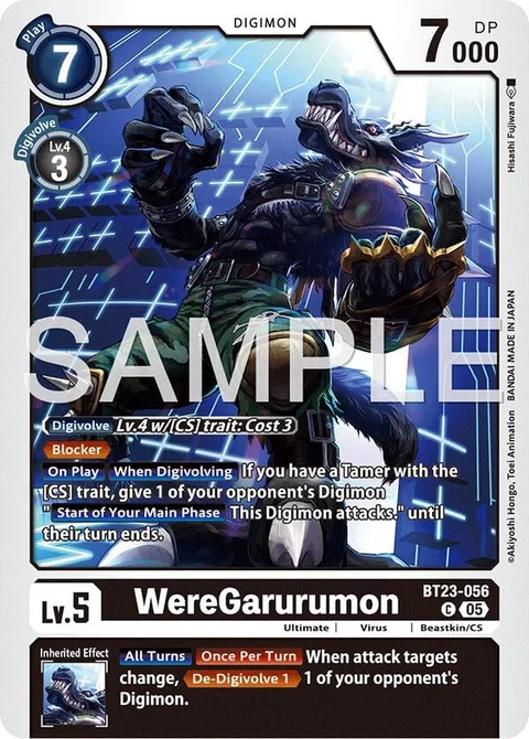 WereGarurumon (BT23-056)