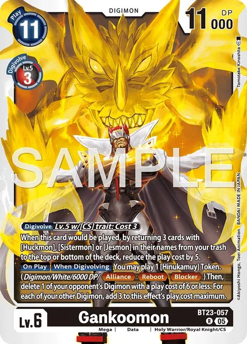 Gankoomon (BT23-057)