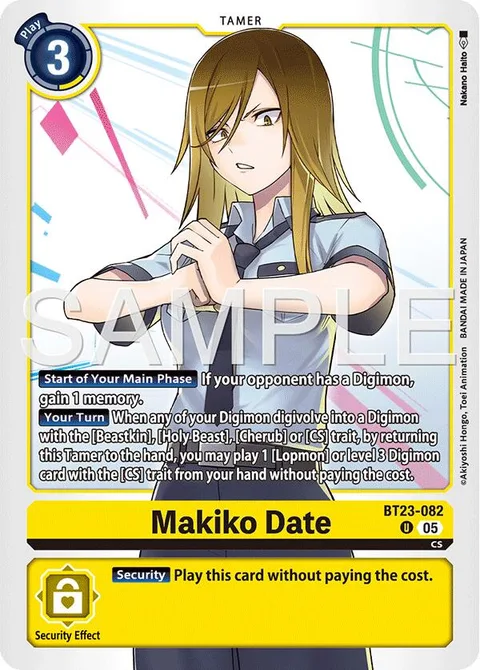 Makiko Date (BT23-082)