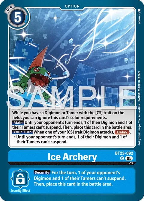 Ice Archery (BT23-092)
