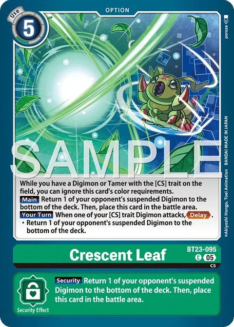 Crescent Leaf (BT23-095)