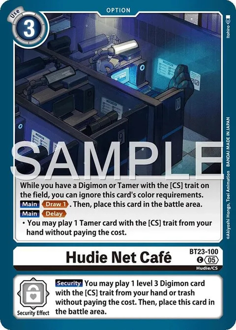 Hudie Net Café (BT23-100)