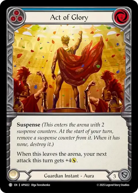 Act of Glory (Blue)