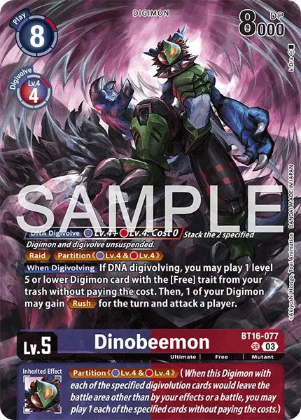 Dinobeemon (BT16-077)