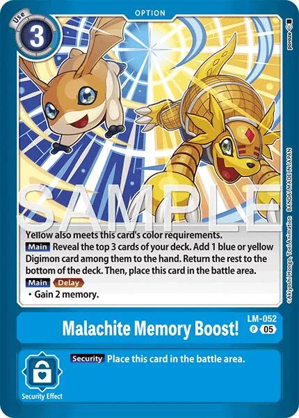 Malachite Memory Boost! (LM-052)