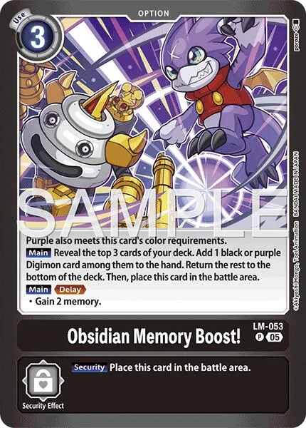 Obsidian Memory Boost! (LM-053)