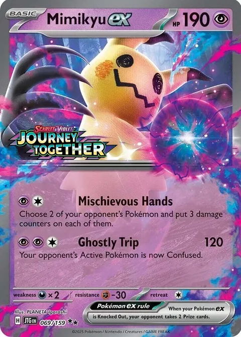 Mimikyu ex [Mischievous Hands | Ghostly Trip]