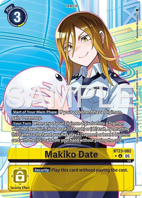 Makiko Date (BT23-082)