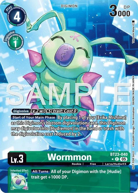 Wormmon (BT23-040)