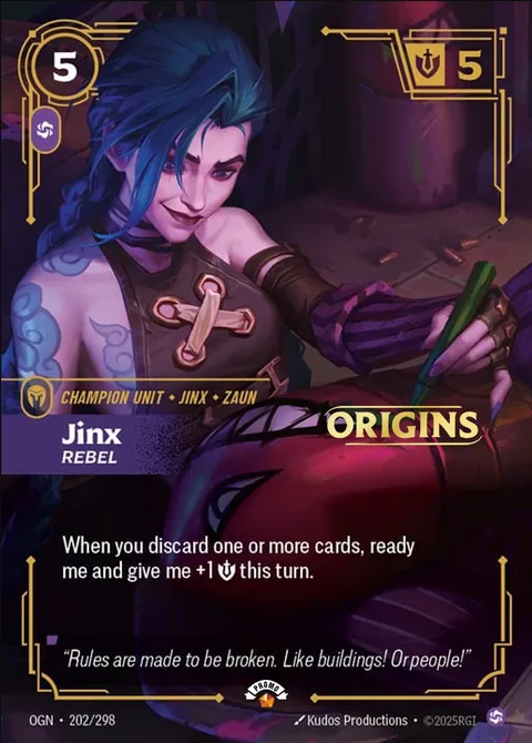Jinx, Rebel