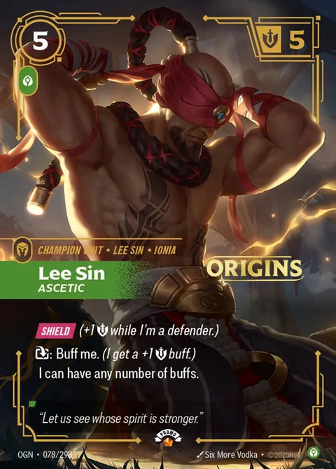 Lee Sin, Ascetic