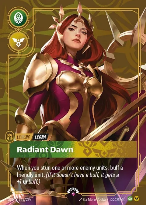 Leona, Radiant Dawn