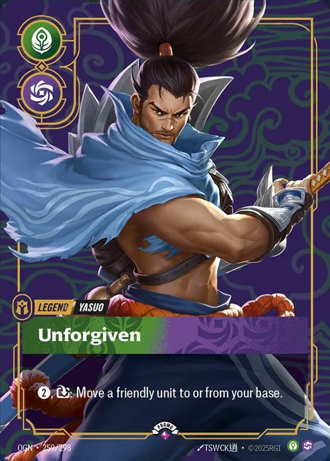 Yasuo, Unforgiven