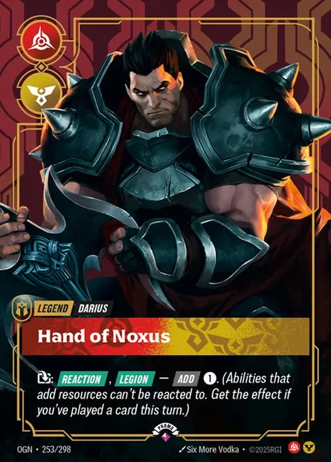Darius, Hand of Noxus