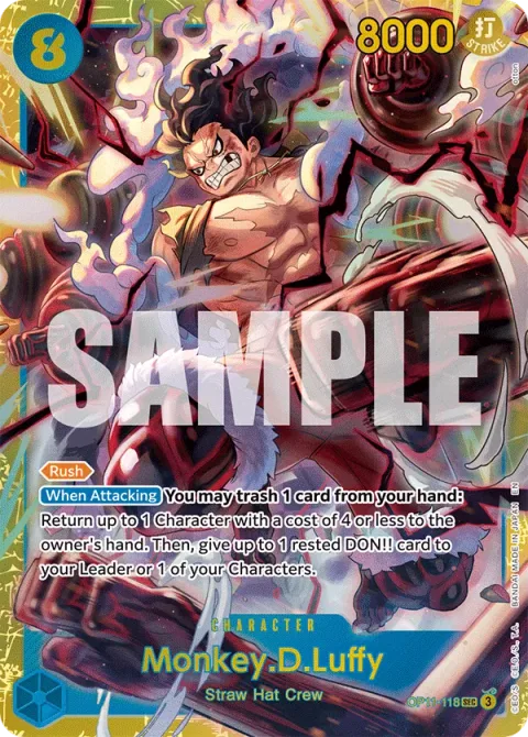 Monkey.D.Luffy (OP11-118)