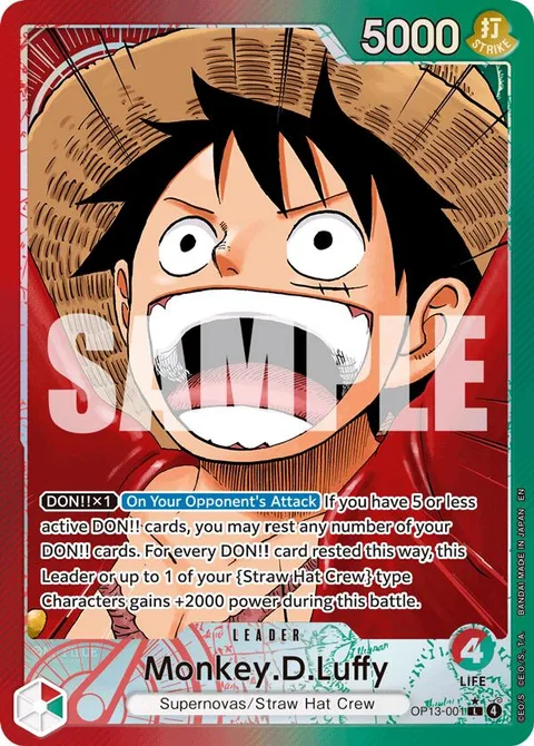 Monkey.D.Luffy (OP13-001)