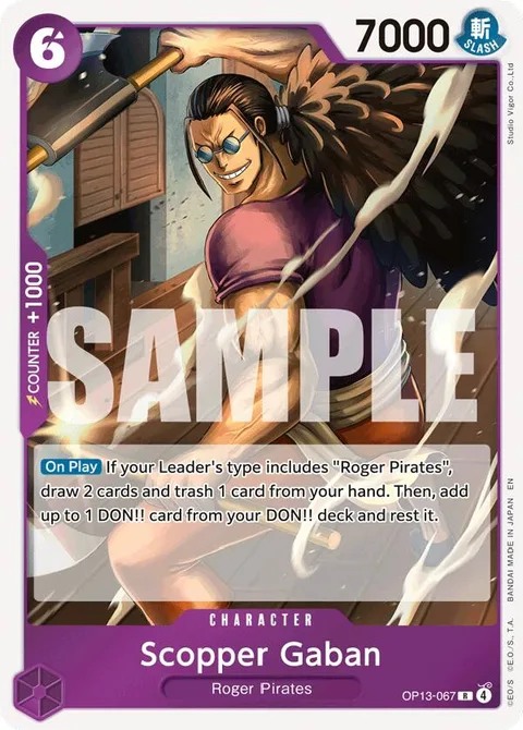 Scopper Gaban (OP13-067)