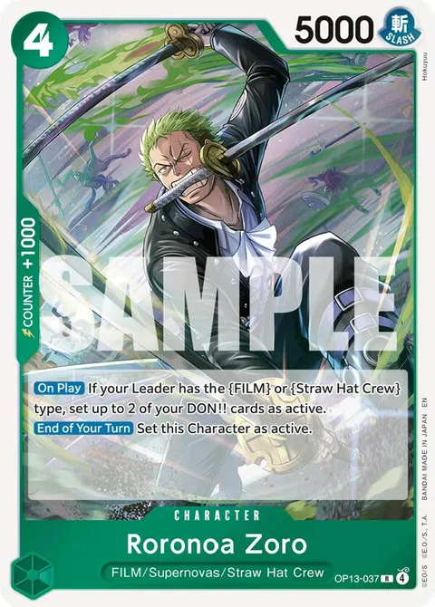 Roronoa Zoro (OP13-037)